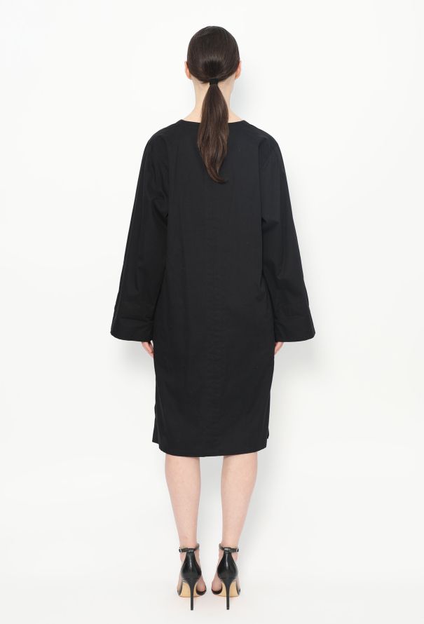 Saint Laurent 1996 Cotton Shift Dress - 5
