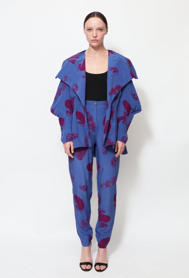 Exquisite Vintage Montana '80s Dotted Motif Ensemble - 1