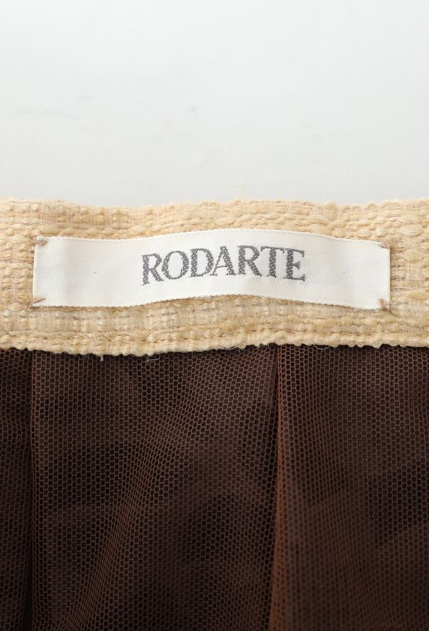 Rodarte Cut-out Pleated Skirt - 6