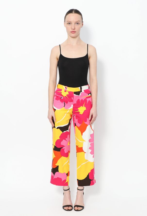 Gucci S/S 1999 Tom Ford Floral Trousers - 1