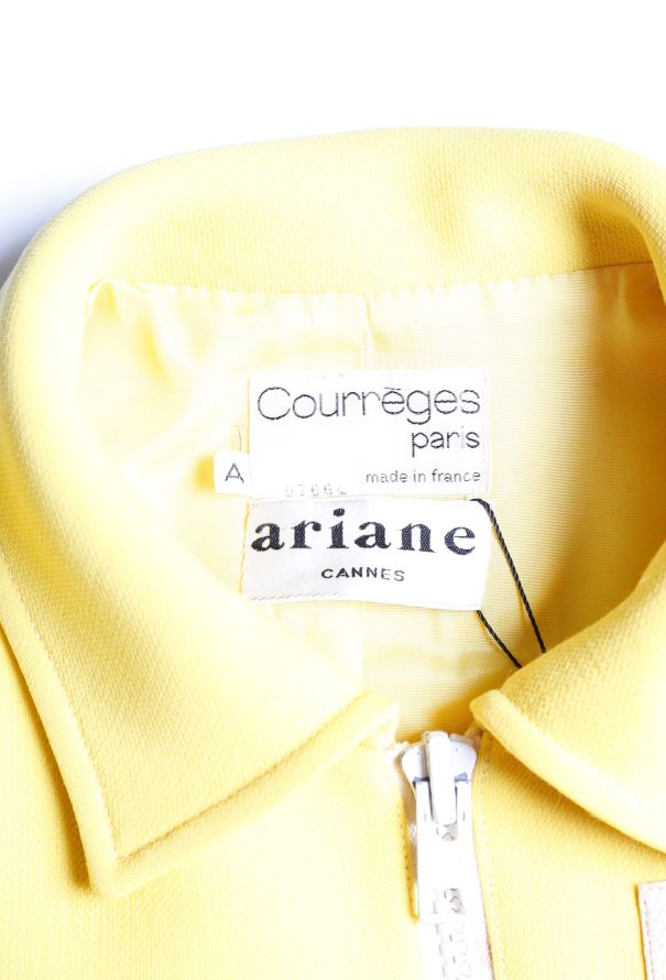 Courrèges Early '70s Couture Zip Dress - 5