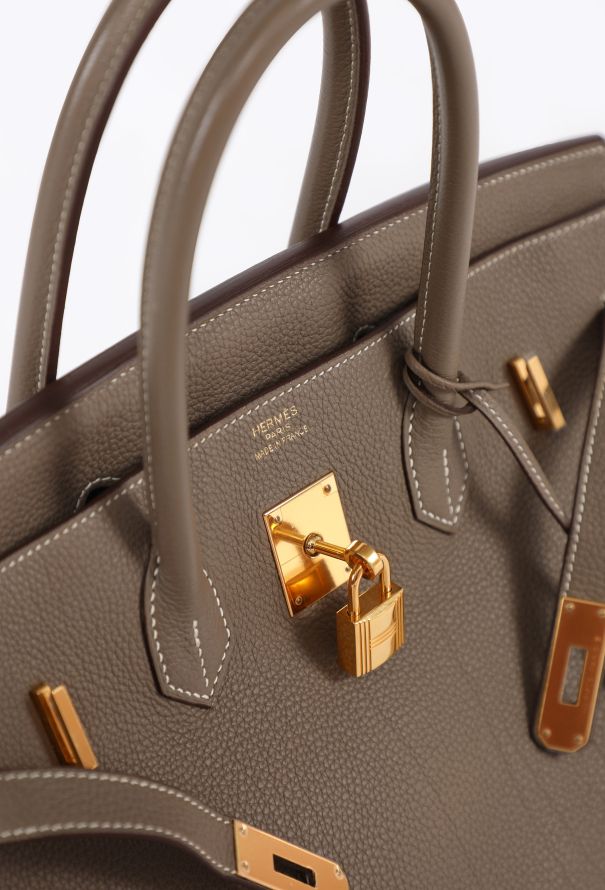 Hermès Étoupe Togo Birkin 30 - 14