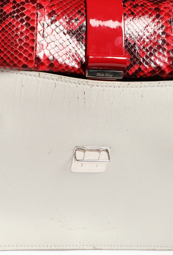 Miu Miu F/W 2015 Python Top-Handle Bag - 19