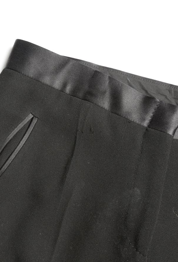 Céline Resort 2010 Black Smoking Trousers - 6
