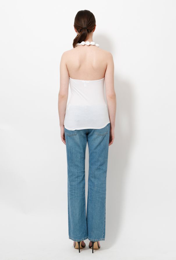 Helmut Lang Spring 2005 Knot Halter Top - 6