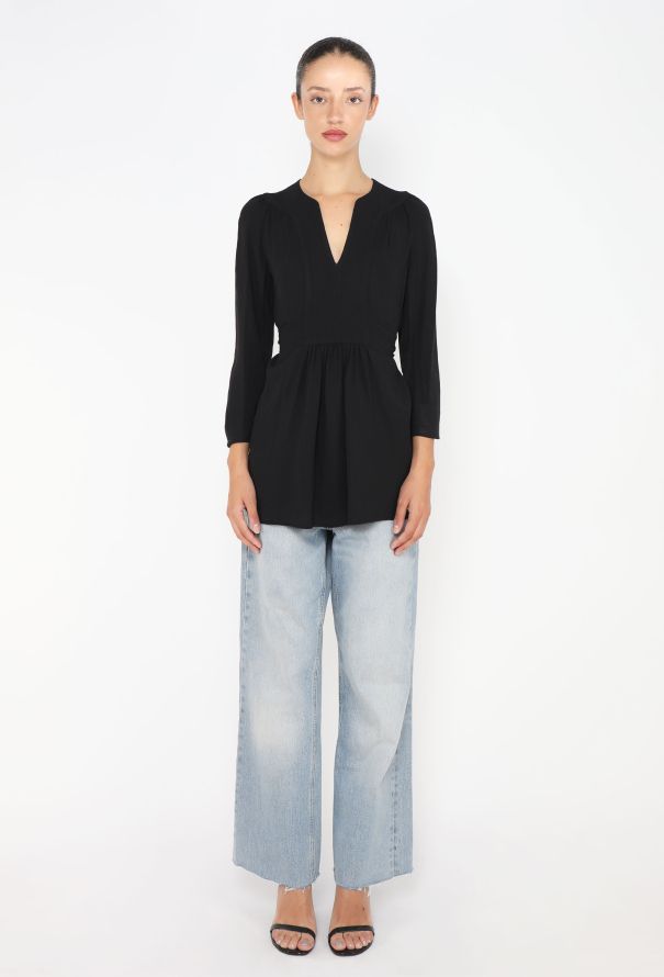 Prada F/W 2001 Pleated Mod Top - 3