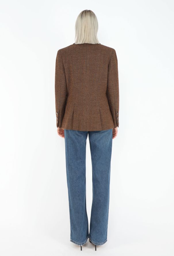 Chanel Notched Tweed Jacket, F/W 1997 - 6