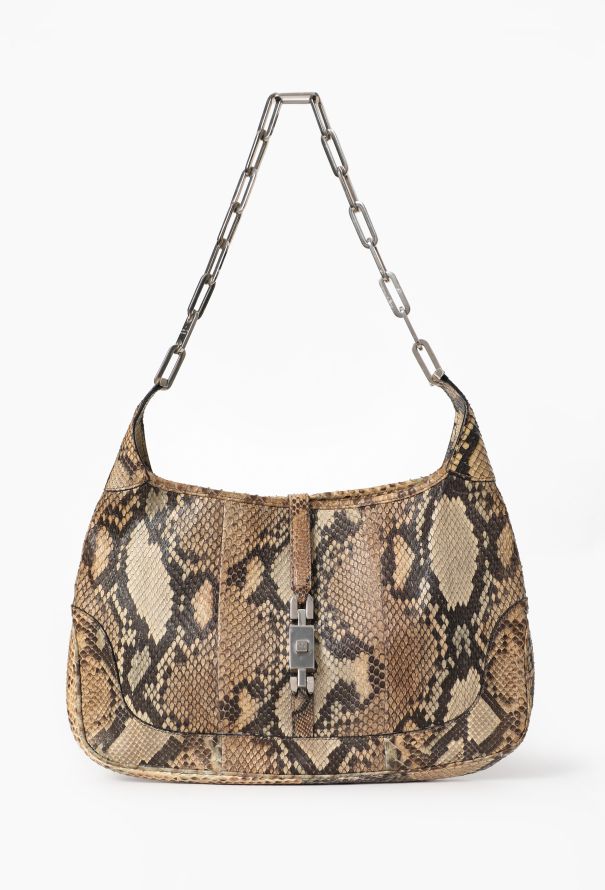 Gucci Jackie Medium Python Shoulder Bag, 2000 - 1