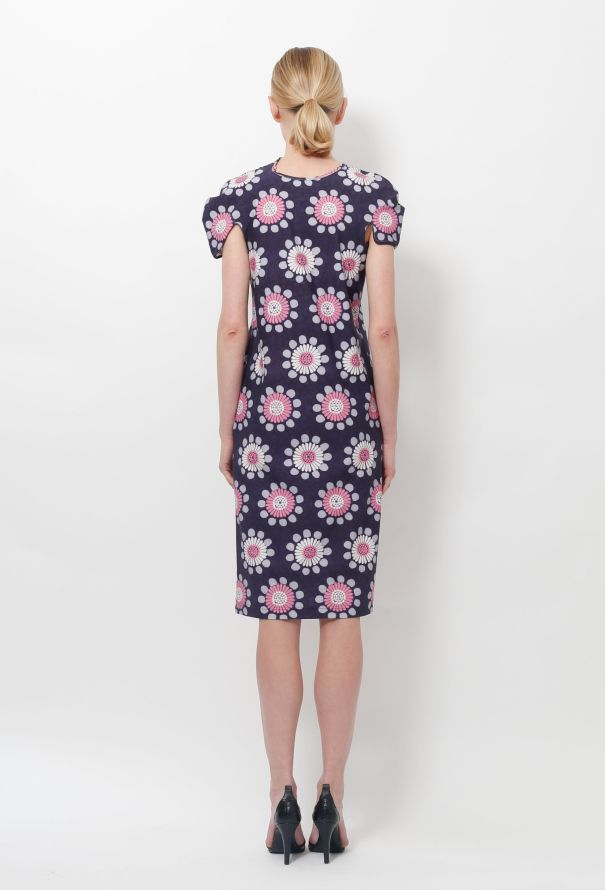 Comme des Garçons Sunflower Floral Dress - 4