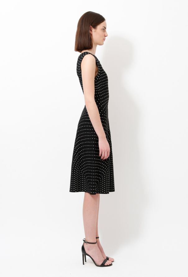 Alaïa S/S 2017 Flared Polka Dot Dress - 5