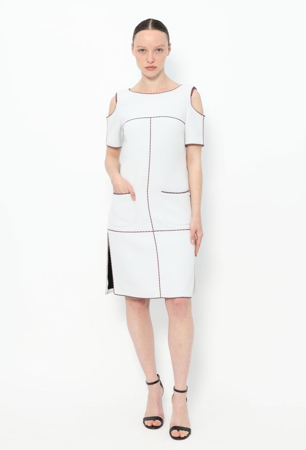 Chanel S/S 2014 Crêpe Mod Dress - 4