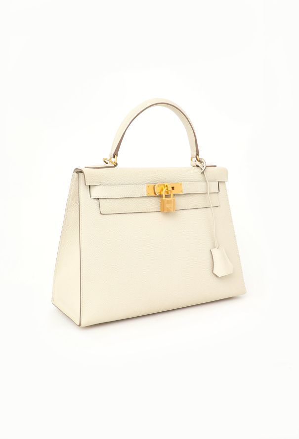 Hermès Bespoke Craie Epsom Kelly Sellier 28 - 5