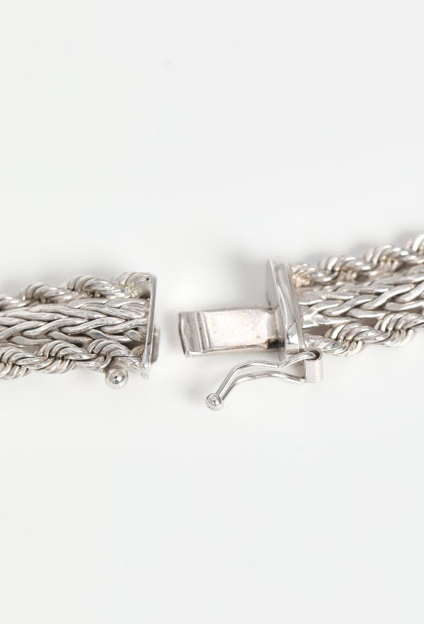 Vintage Fine Jewelry 18k White Gold Choker Necklace - 6