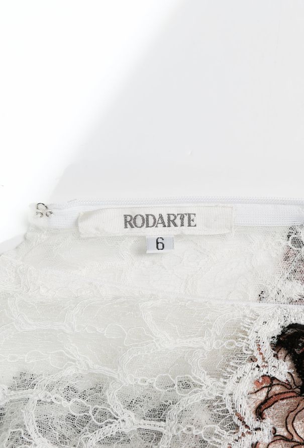 Rodarte F/W 2016 Lace Ruched Dress - 5