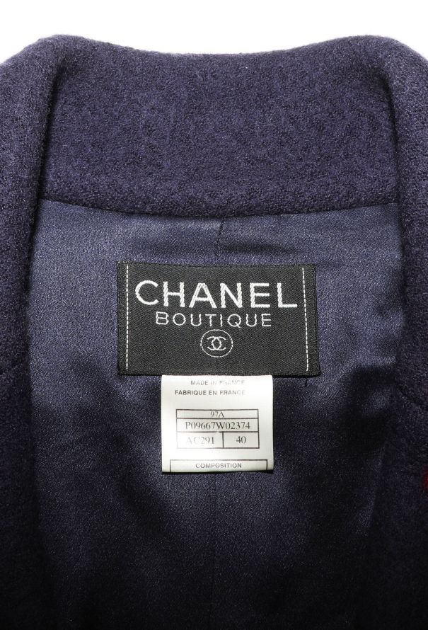 Chanel RARE F/W 1997 Felted Passmenterie Jacket - 7