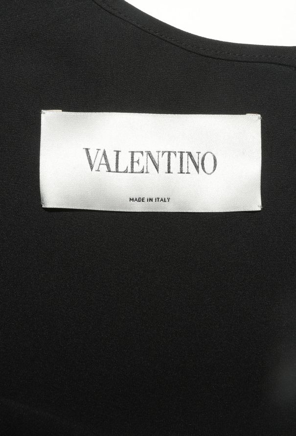 Valentino F/W 2012 Pleated Silk Jumpsuit - 6