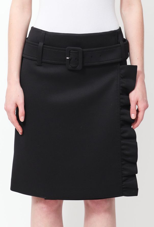 Prada Resort 2019 Belted Wrap Skirt - 4