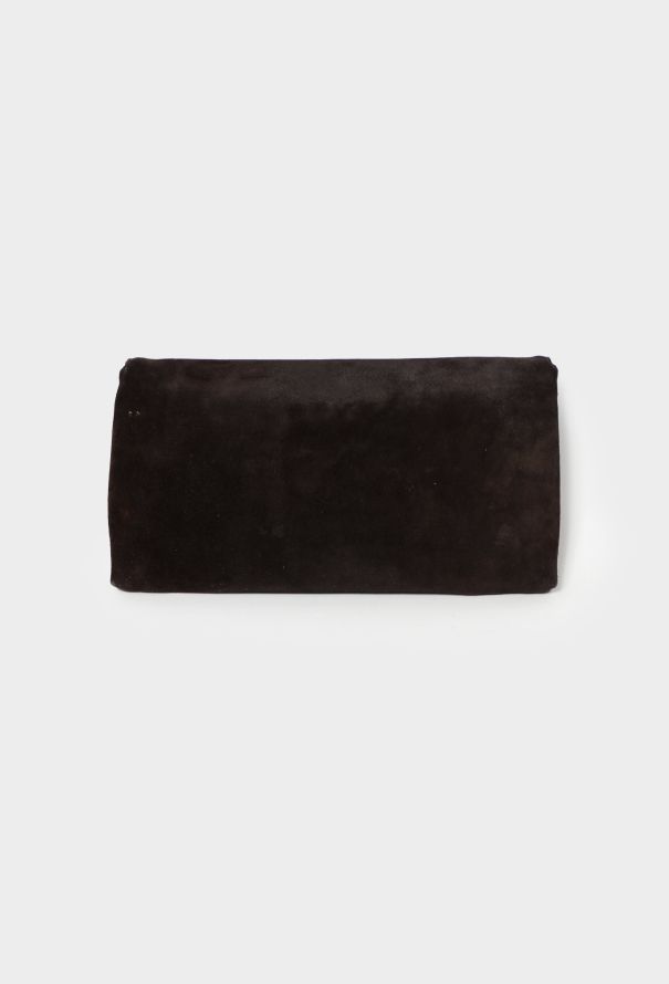 Chloé Early 2000s Suede Clutch - 4