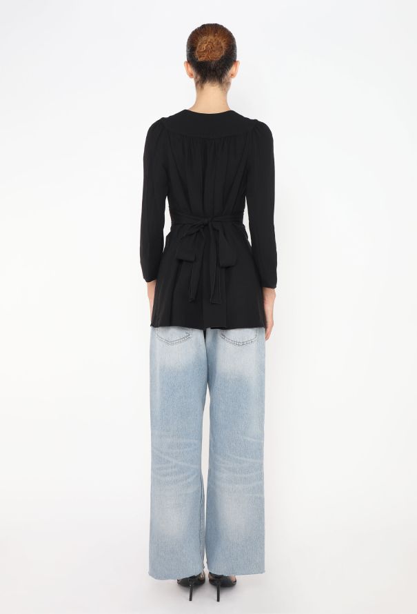 Prada F/W 2001 Pleated Mod Top - 4