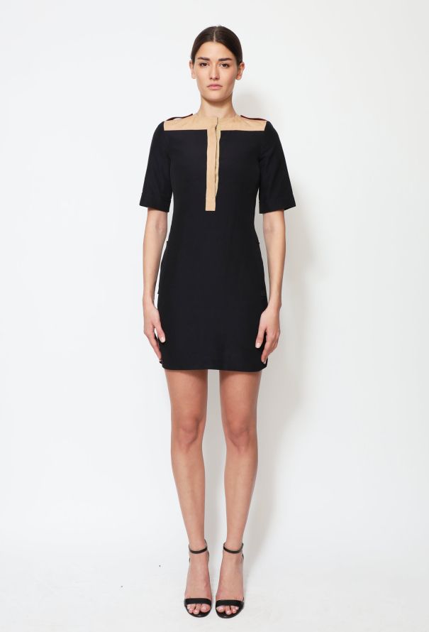Céline 2010 Cotton Épaulette Dress - 3