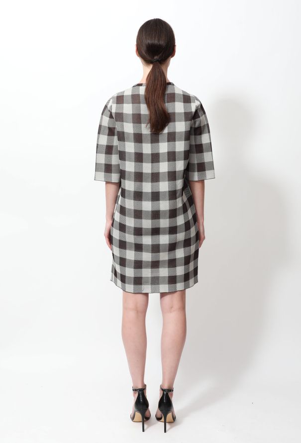 Céline F/W 2014 Checkered Shift Dress - 4