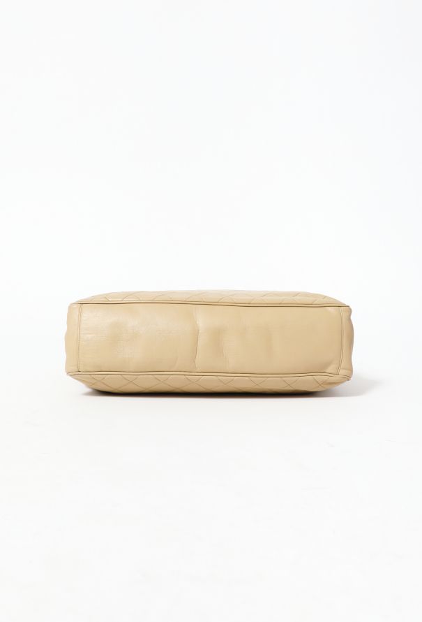 Chanel Beige Grand Shopping Tote Bag - 6