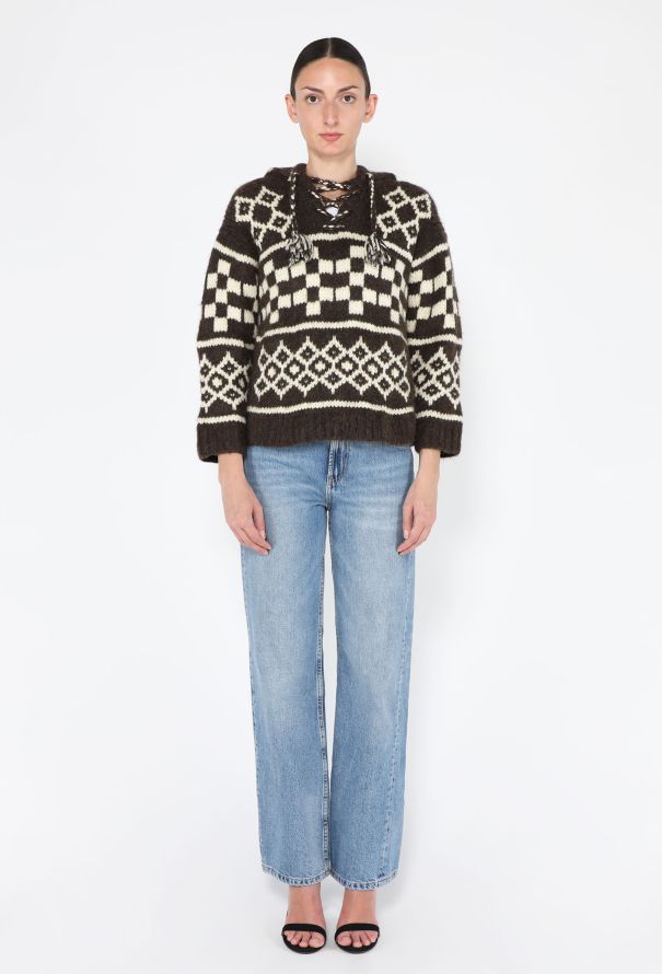 Céline Hooded Knit Pullover, Resort 2021 - 3