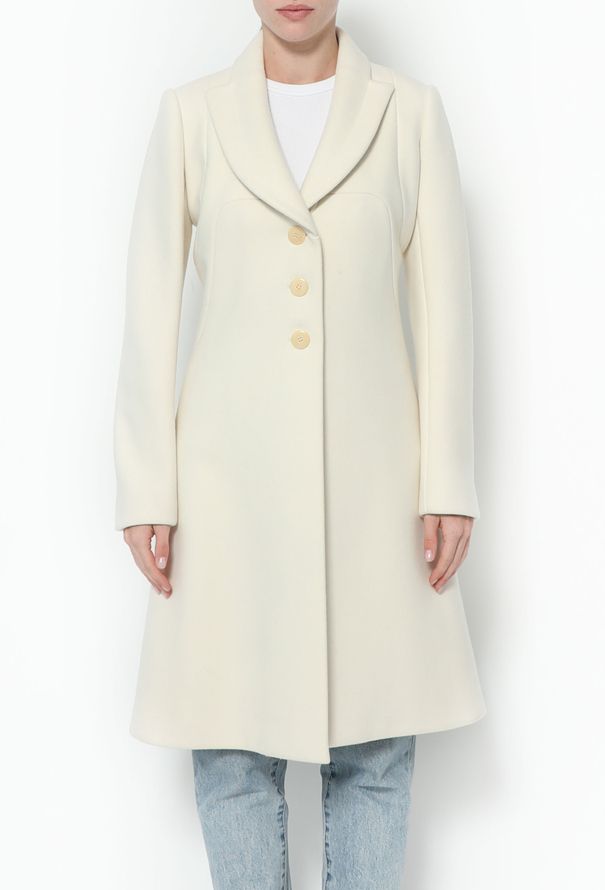 Alaïa Flared Wool Coat - 3