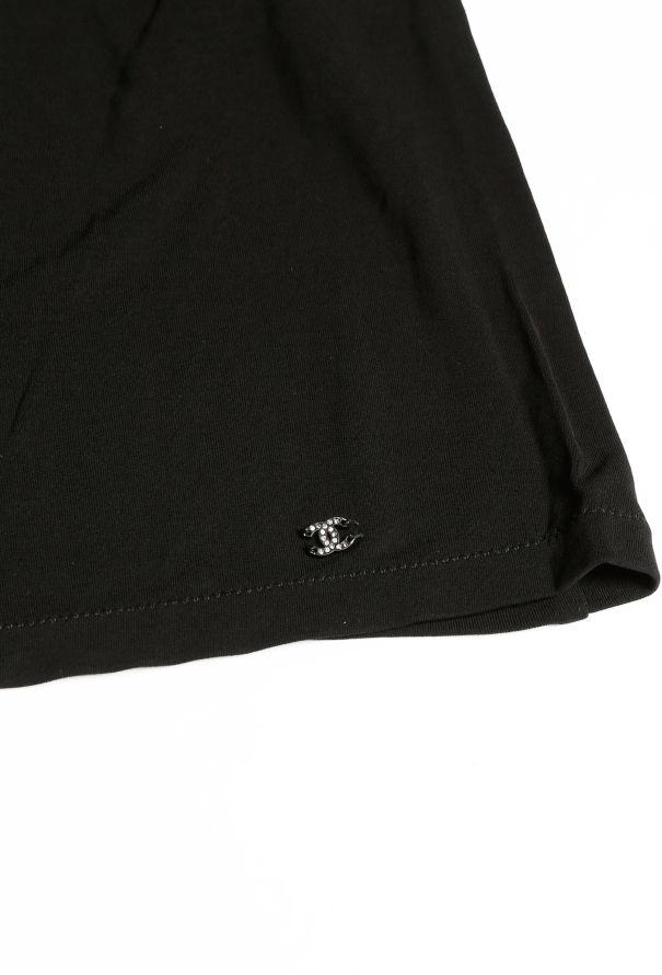 Chanel Draped Crêpe 'CC' Top - 5