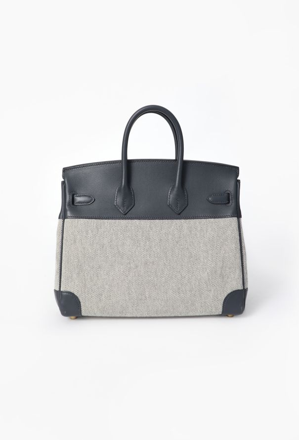 Hermès Beautiful 2024 Toile H & Swift Birkin 25 - 9