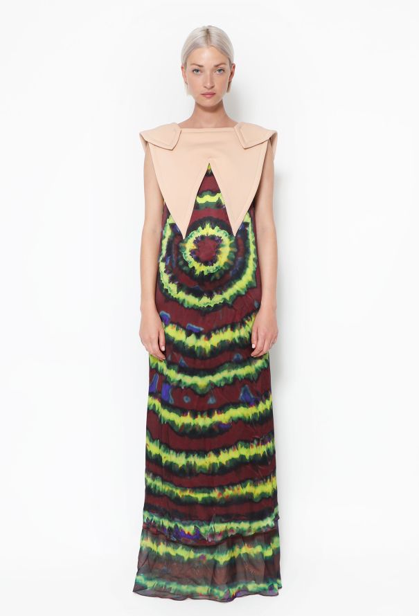 Rodarte F/W 2013 Silk Tie-Dye Dress - 1
