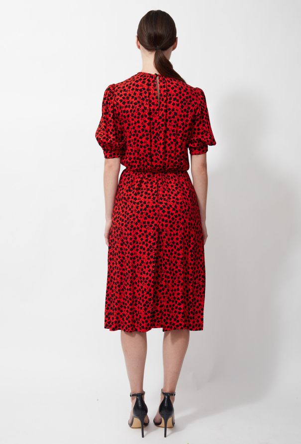 Saint Laurent 70s Floral Print Dress - 5