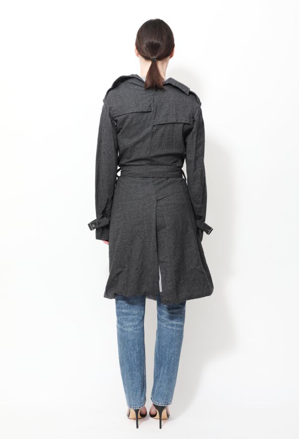 Junya Watanabe 2007 Belted Shirt-Trench Coat - 4