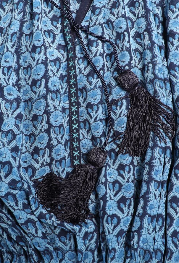 Talitha Silk Tassel Kaftan - 6