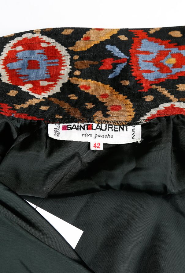 Saint Laurent RARE F/W 1979 Russian Skirt Ensemble - 7