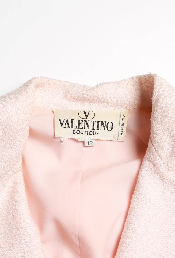 Valentino 90s Bouclé Jacket & Skirt Set - 8