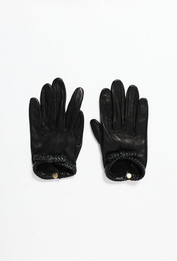 Exquisite Vintage Causse 'Lily' Lambskin Gloves - 2
