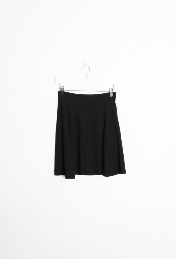 Saint Laurent 2015 Flared Crêpe Skirt - 5