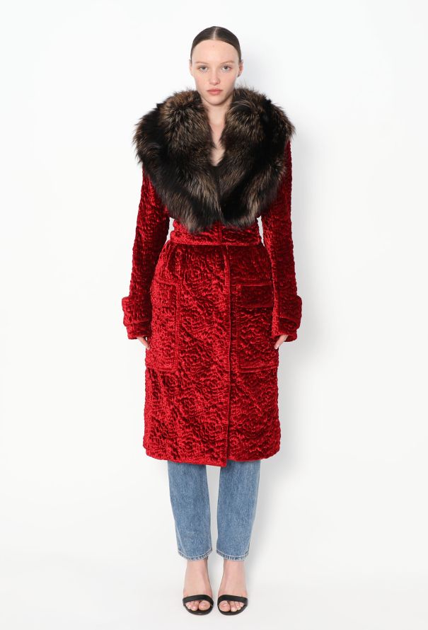 Tom Ford F/W 2011 Astrakhan Fox Fur Coat - 1
