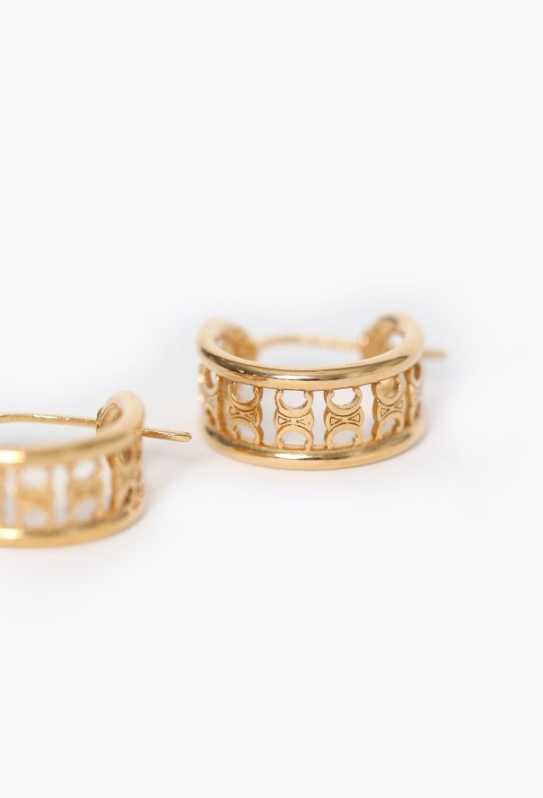 Céline Triomphe Hoop Earrings - 4