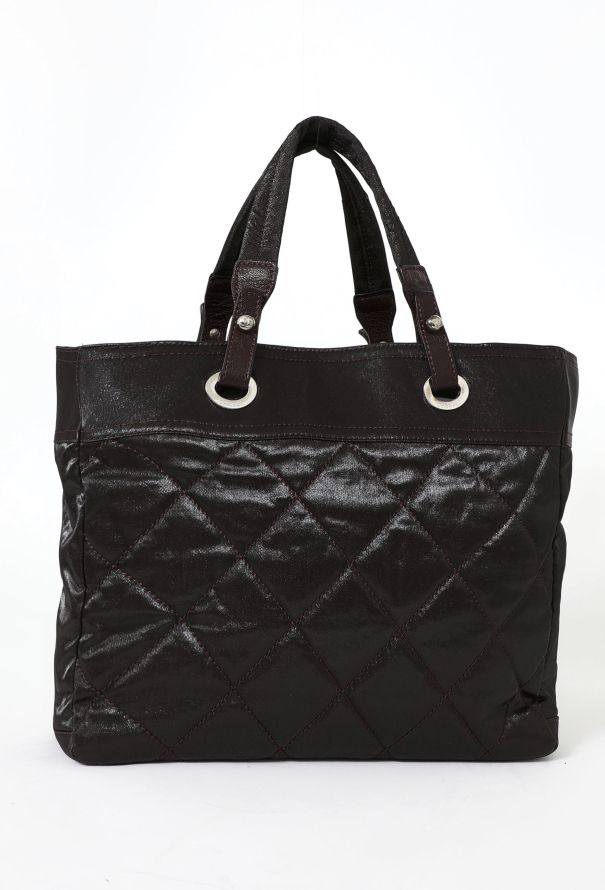 Chanel Burgundy Paris-Biarritz Tote Bag - 3