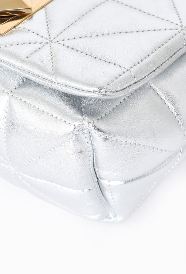 Sonia Rykiel Silver Le Copain Bag - 9