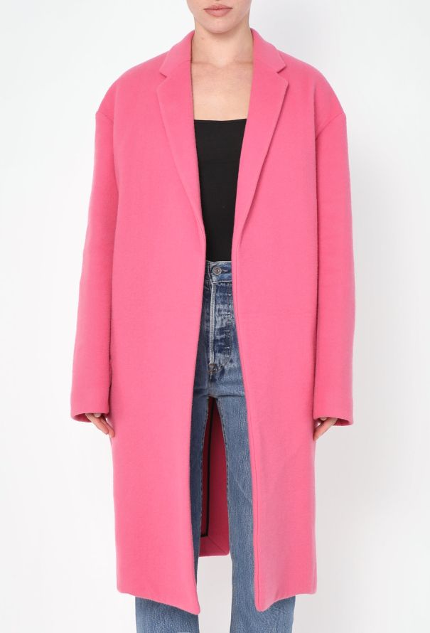 Céline Iconic 2014 Cashmere 'Pharrell' Coat - 4