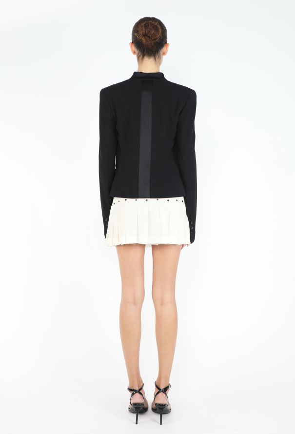 Chanel F/W 2003 Smoking Blazer & Skirt Ensemble - 6