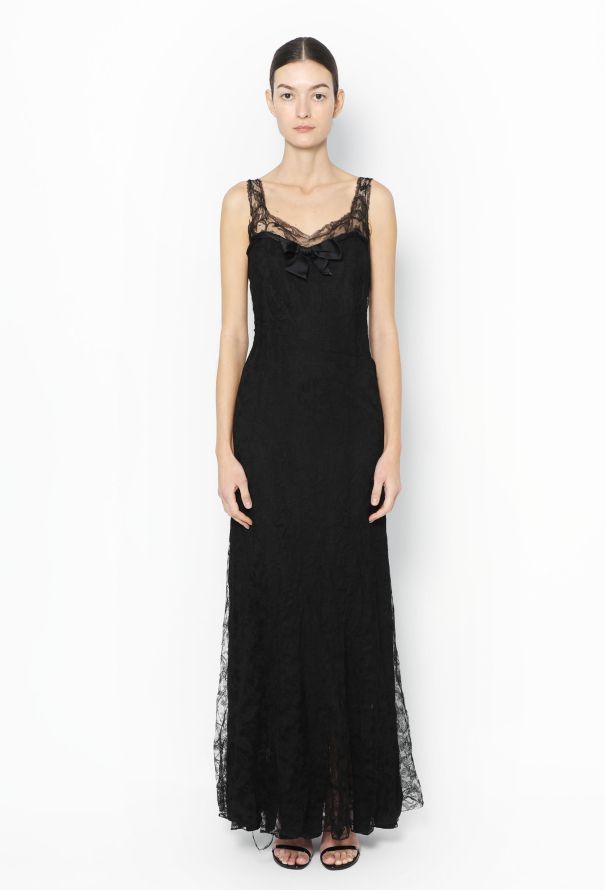Chanel HAUTE COUTURE 1935 Calais Lace Gown - 4
