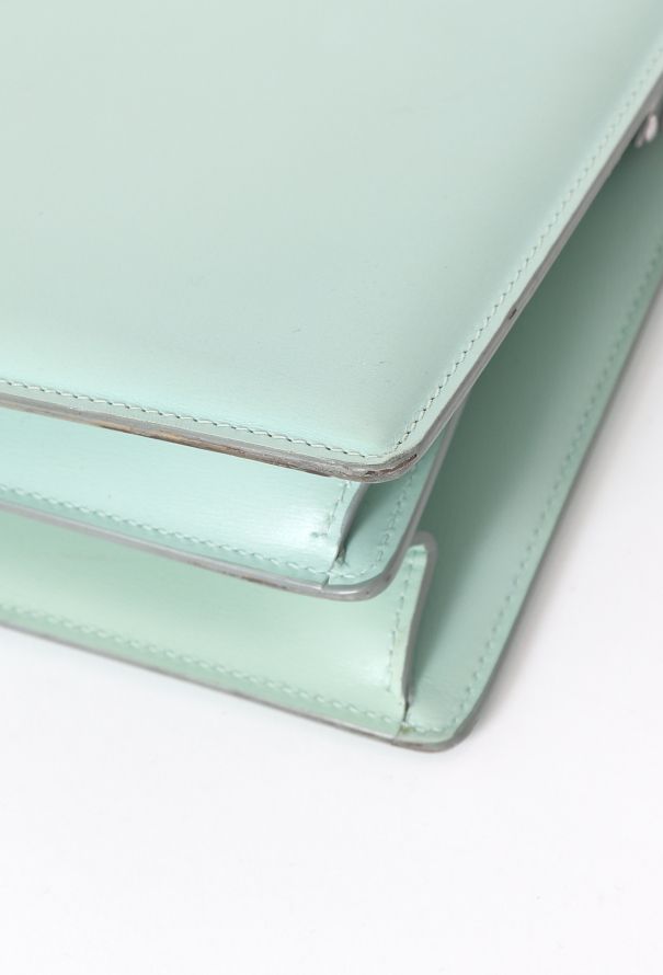 Céline S/S 2017 Blue Medium Clasp Bag - 11