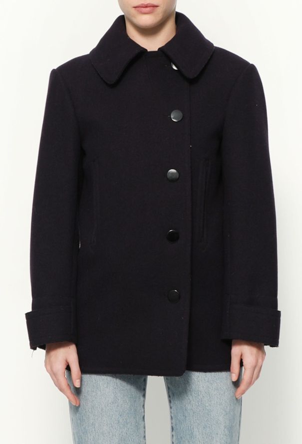 Céline F/W 2010 Wool Peacoat - 3