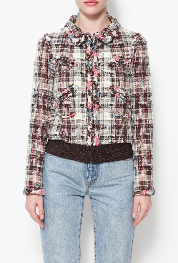 Chanel Resort 2008 Iridescent Tweed Bomber Jacket - 3
