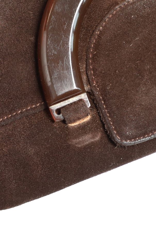 Chloé Early 2000s Suede Clutch - 13