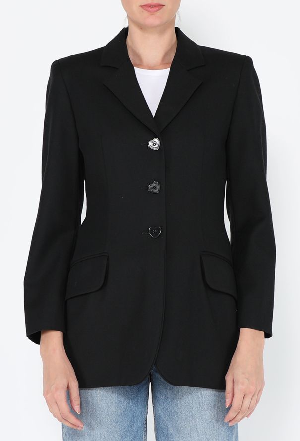 Moschino Tailored Embroidered Blazer, 1991 - 2